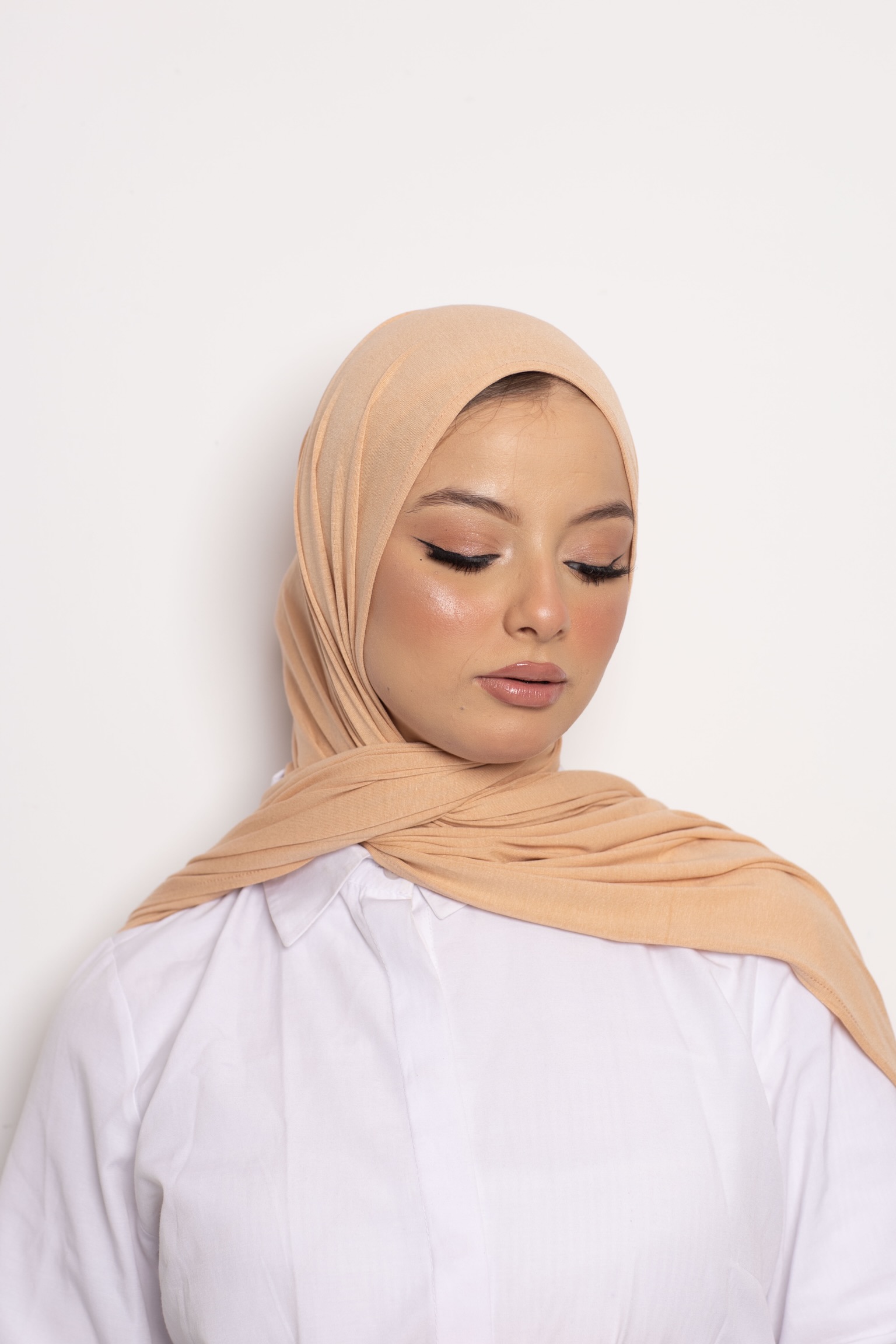 Foulard Coton Light Caramel