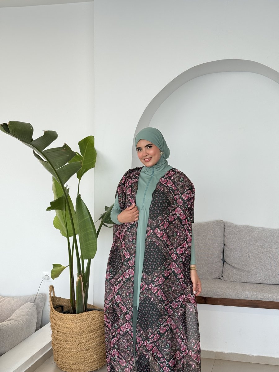 Burkini MARINA Vert Deau Pancho Berber 