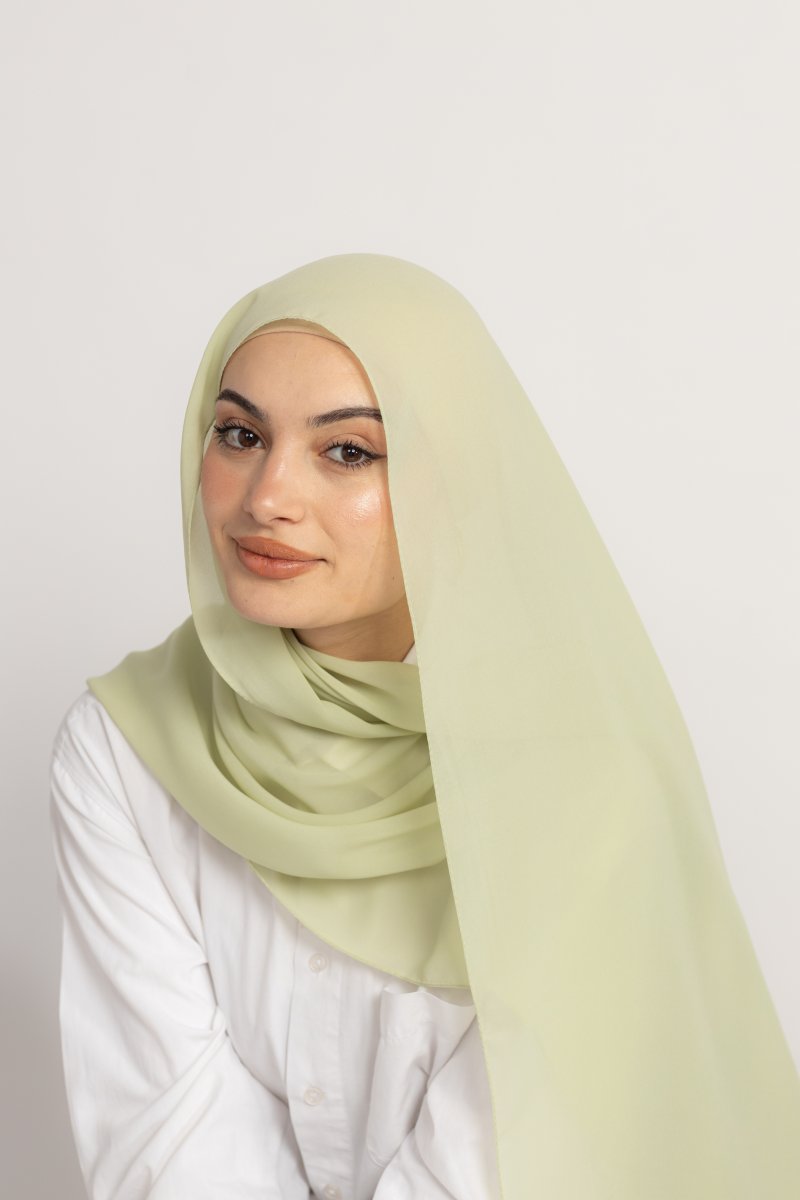 Foulard chiffon MATCHA