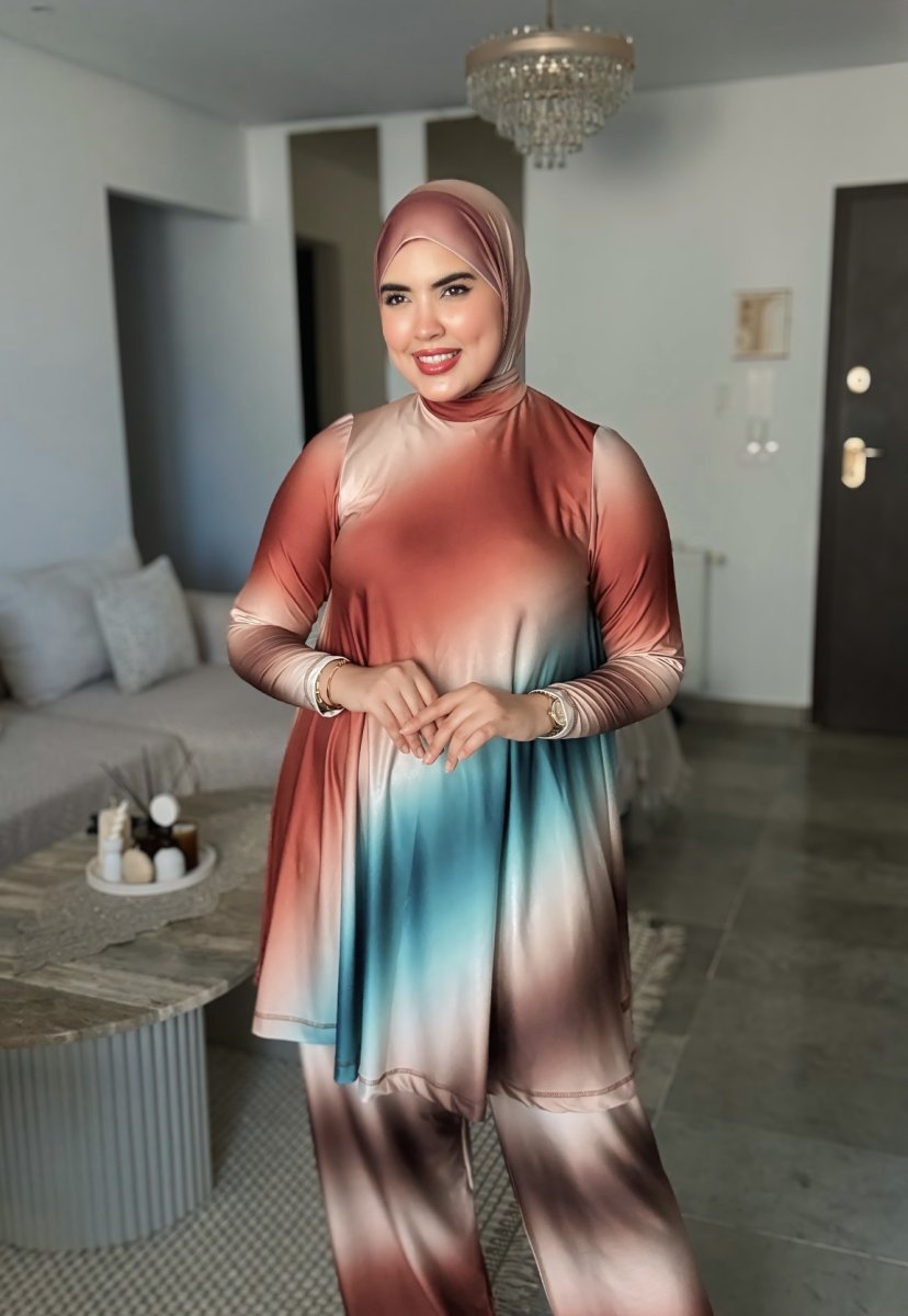 Burkini HAWAI dégradé vert