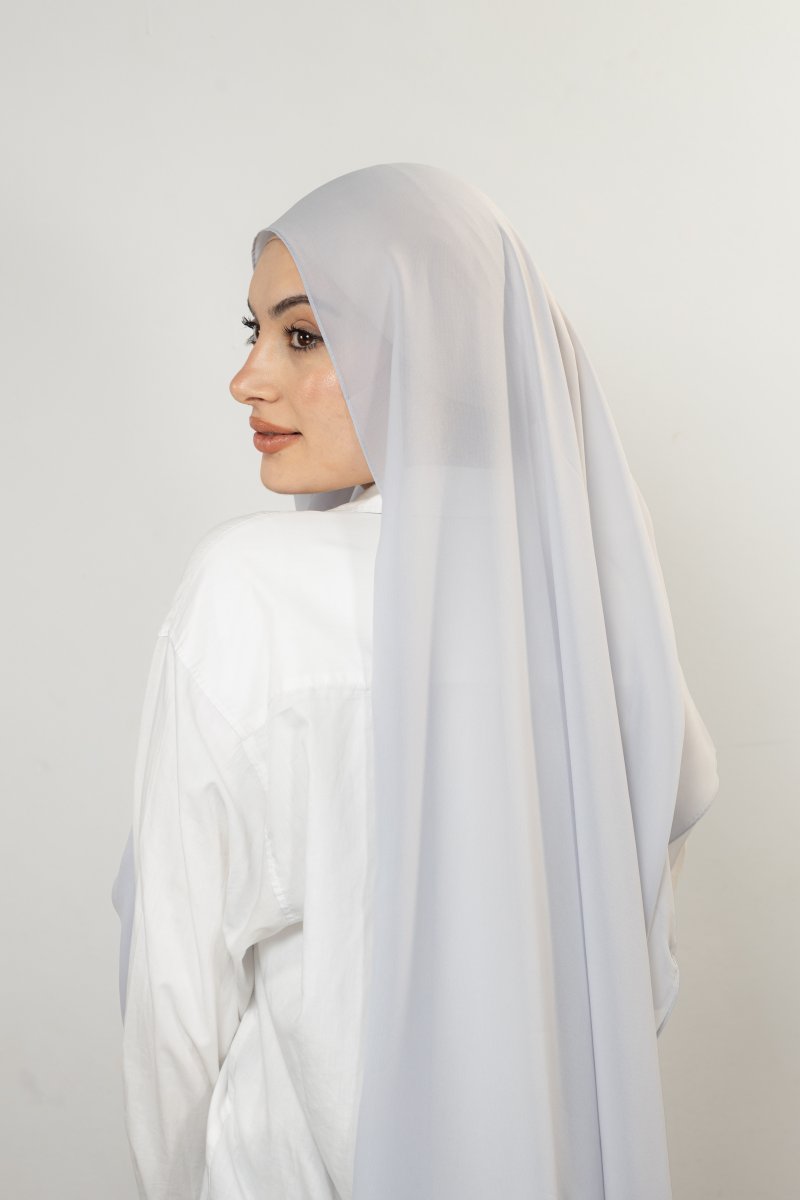 Foulard chiffon GREY