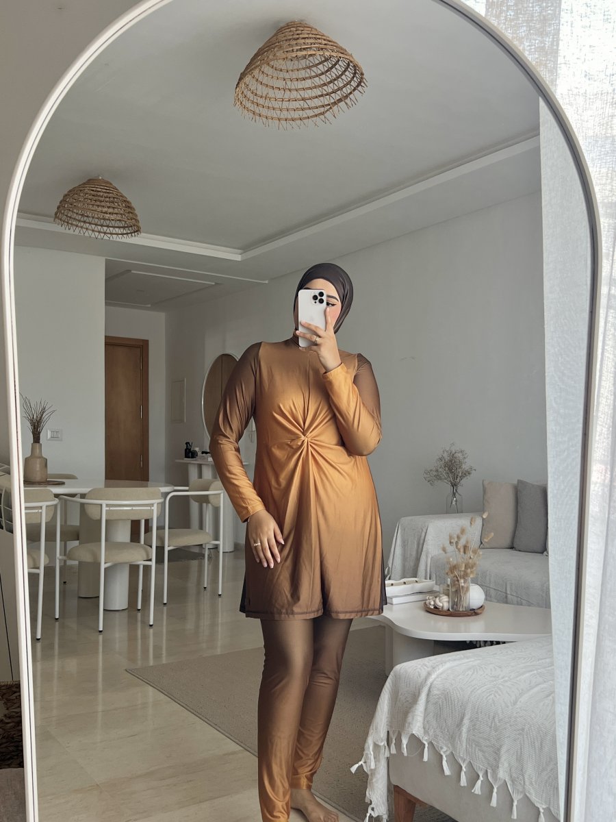 Burkini JAMAICA dégradé Jaune