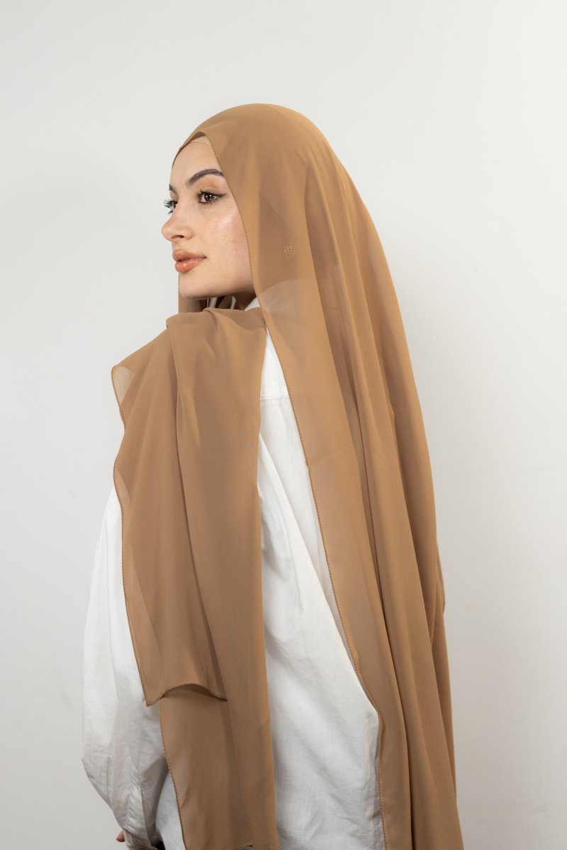 Foulard chiffon MOCCA