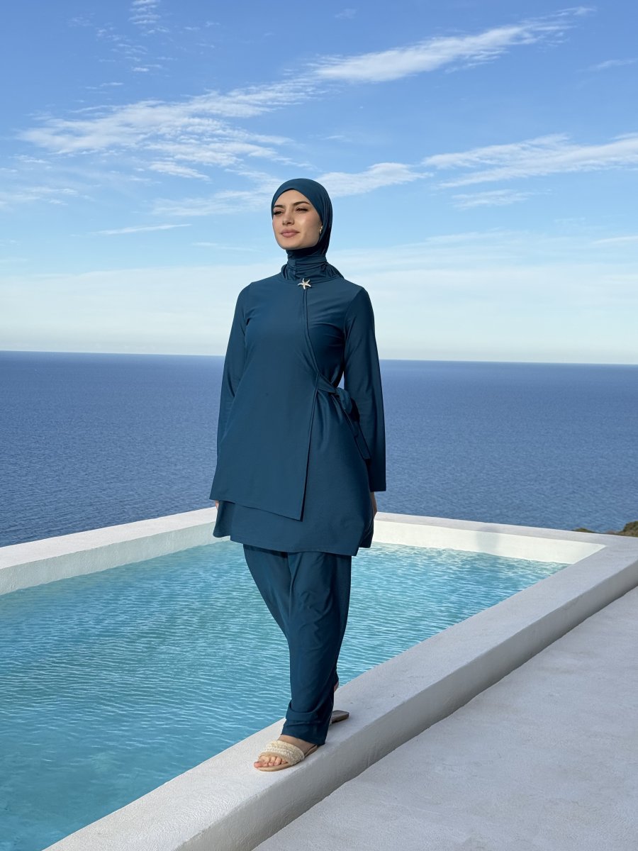 Burkini TANZANIA Bleu Canard
