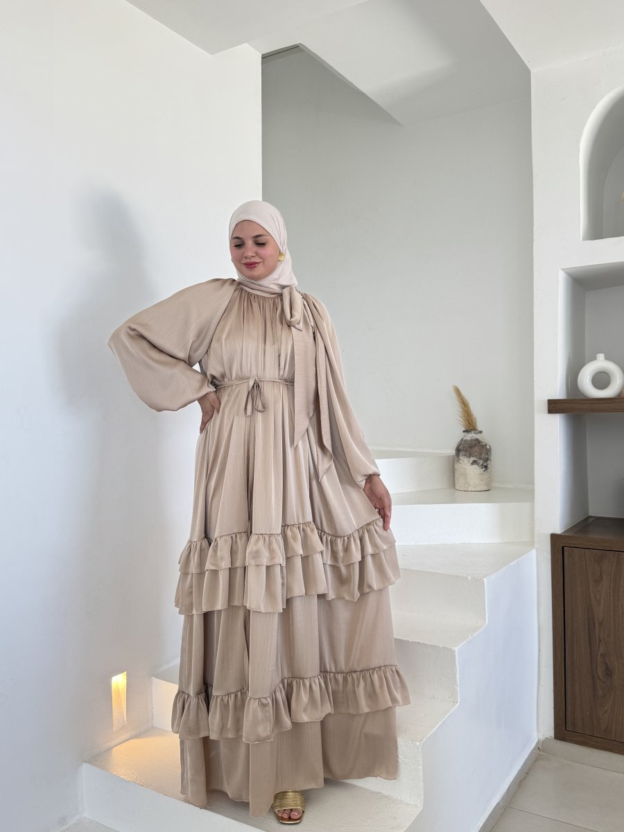 Robe Bling Beige Foncé