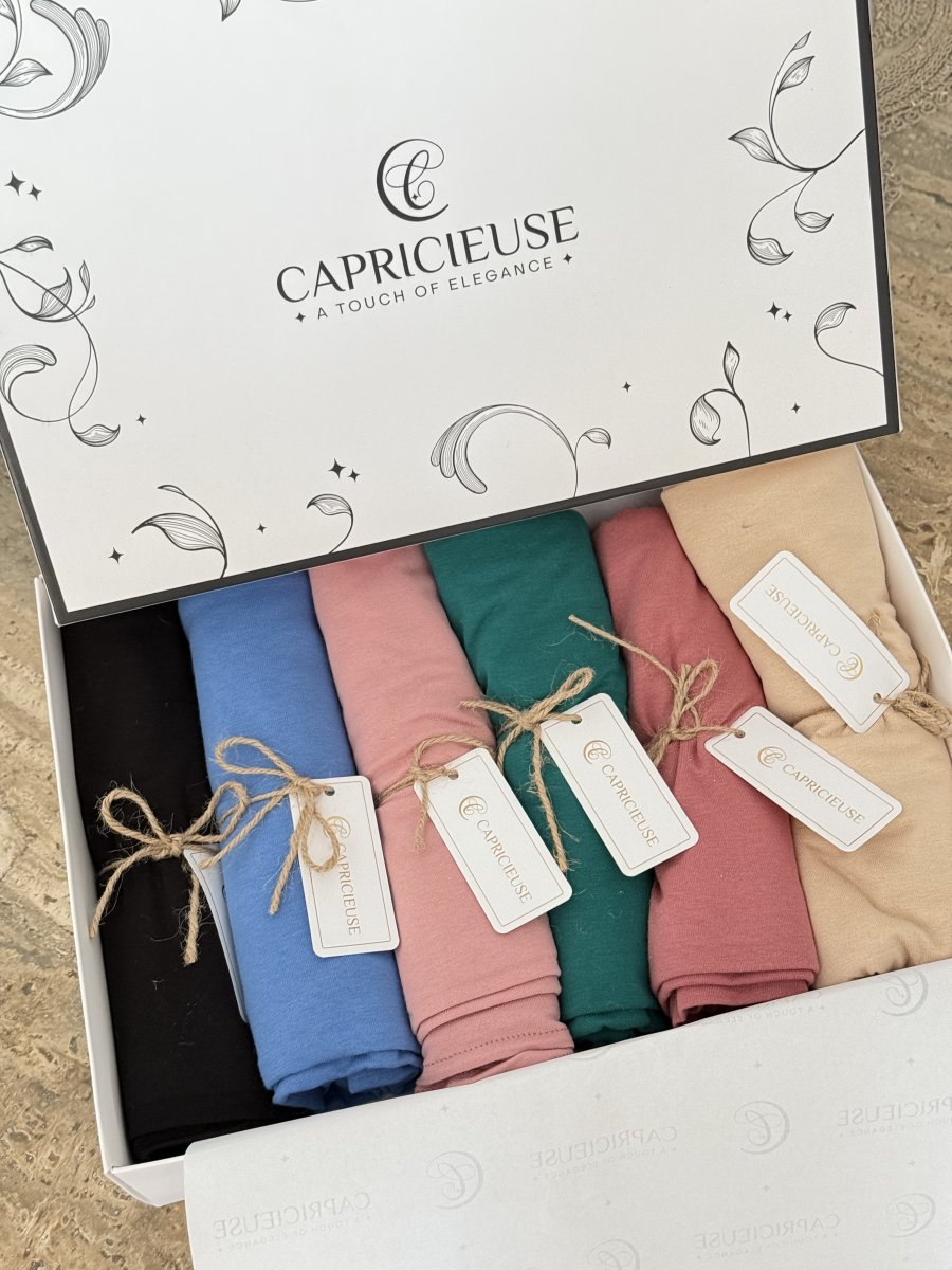 Box Hijabs Coton Nature.