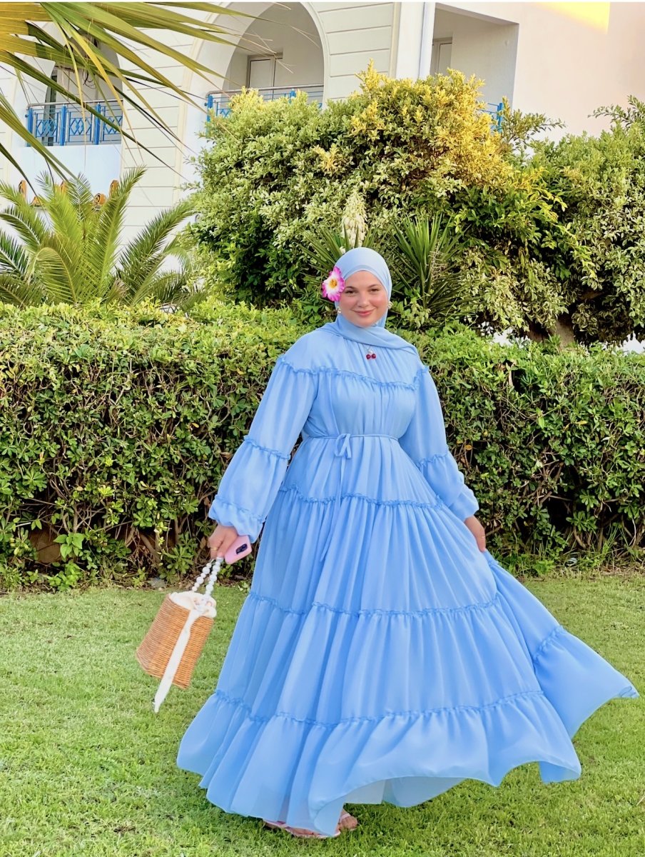 Robe ZOYA bleu ciel