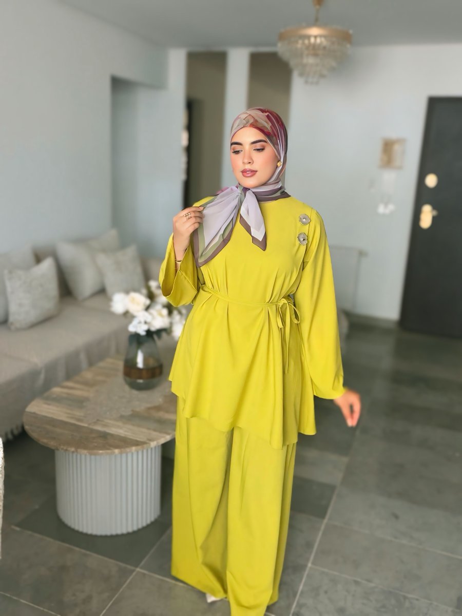 Ensemble TANIA Jaune