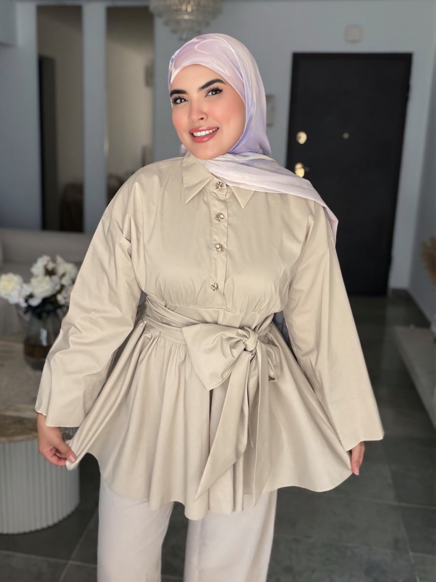 Chemise LOTUS Beige