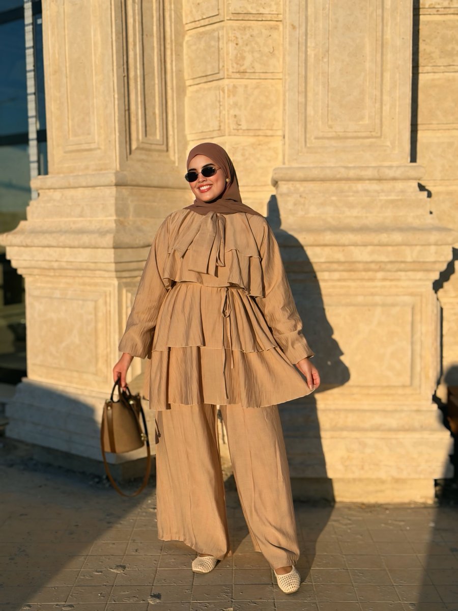 Ensemble Wavy Mocca
