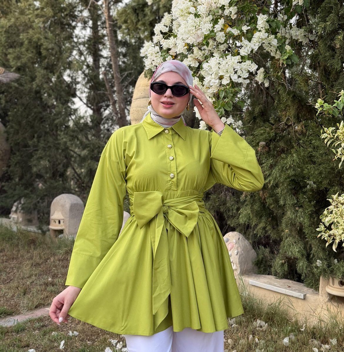 Tunic LOTUS kiwi