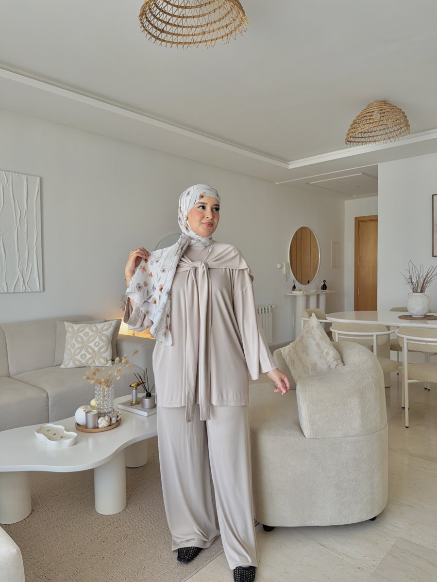 Ensemble Zeïna Beige