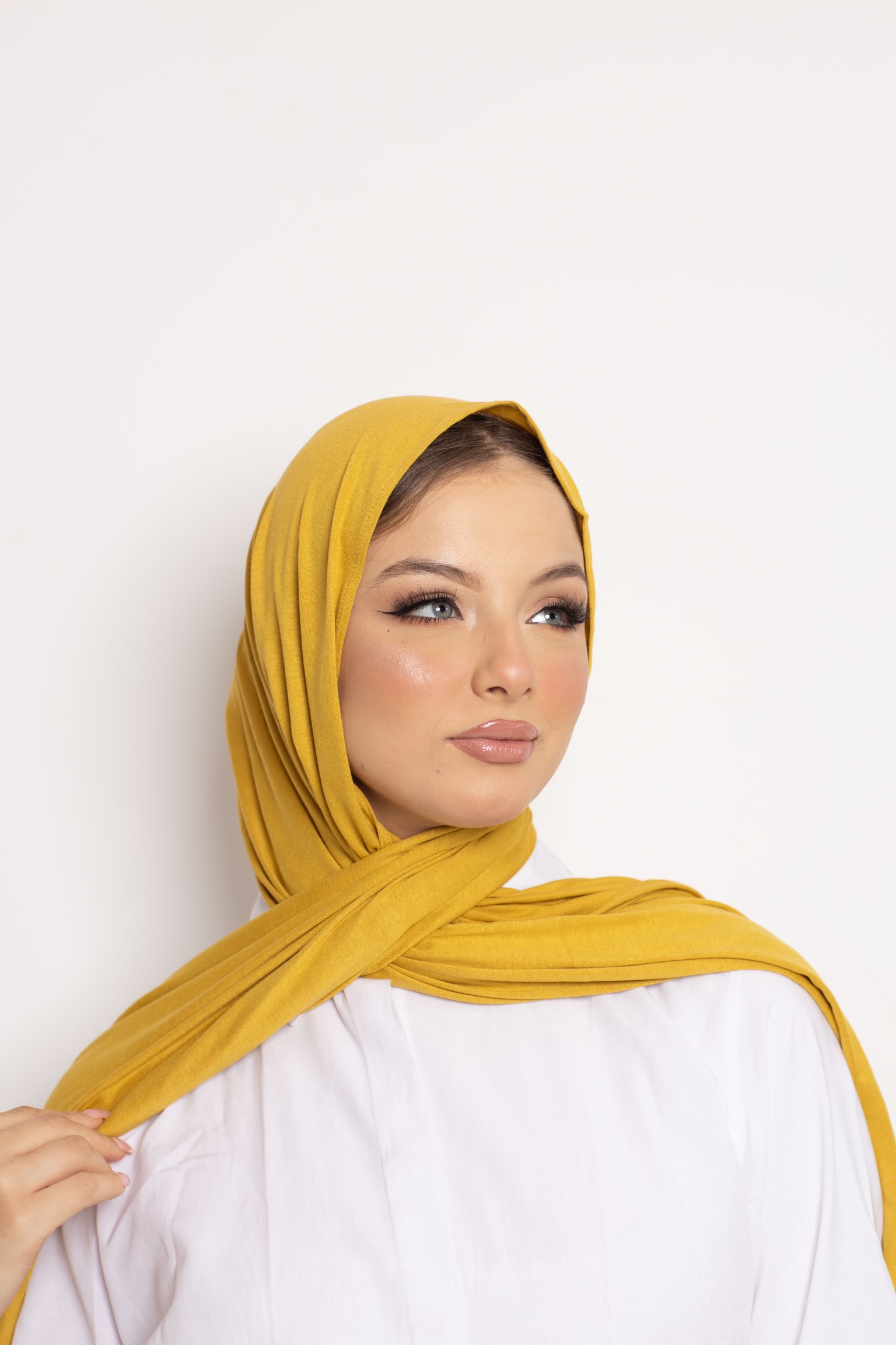 Foulard Coton Mustard