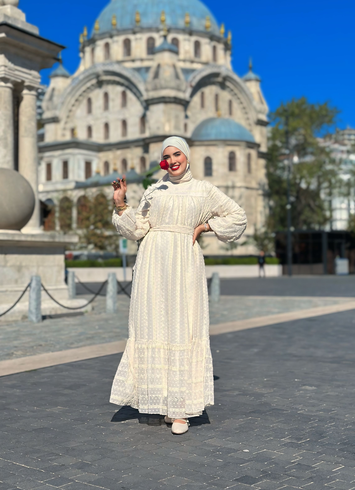 Robe SNOW Crème.