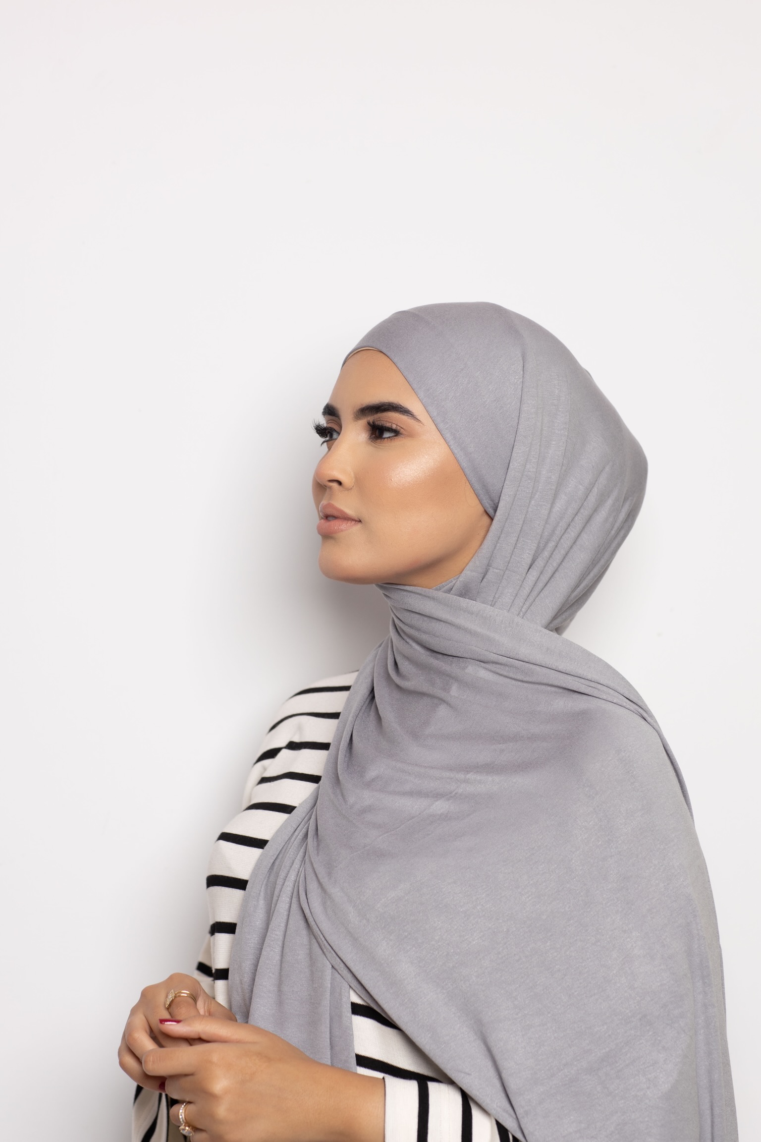 Foulard Coton Gray Lake