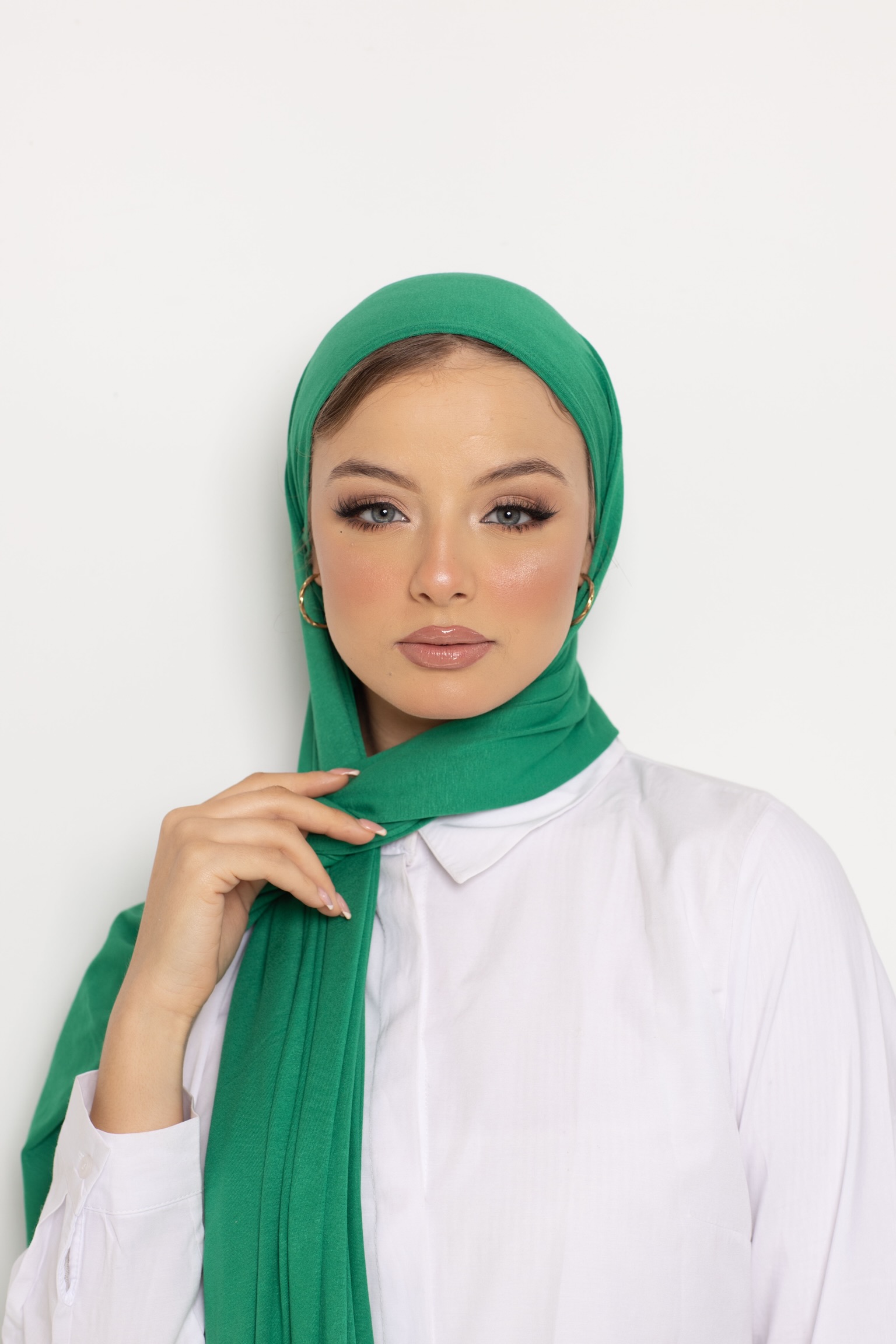 Foulard Coton Sea Green