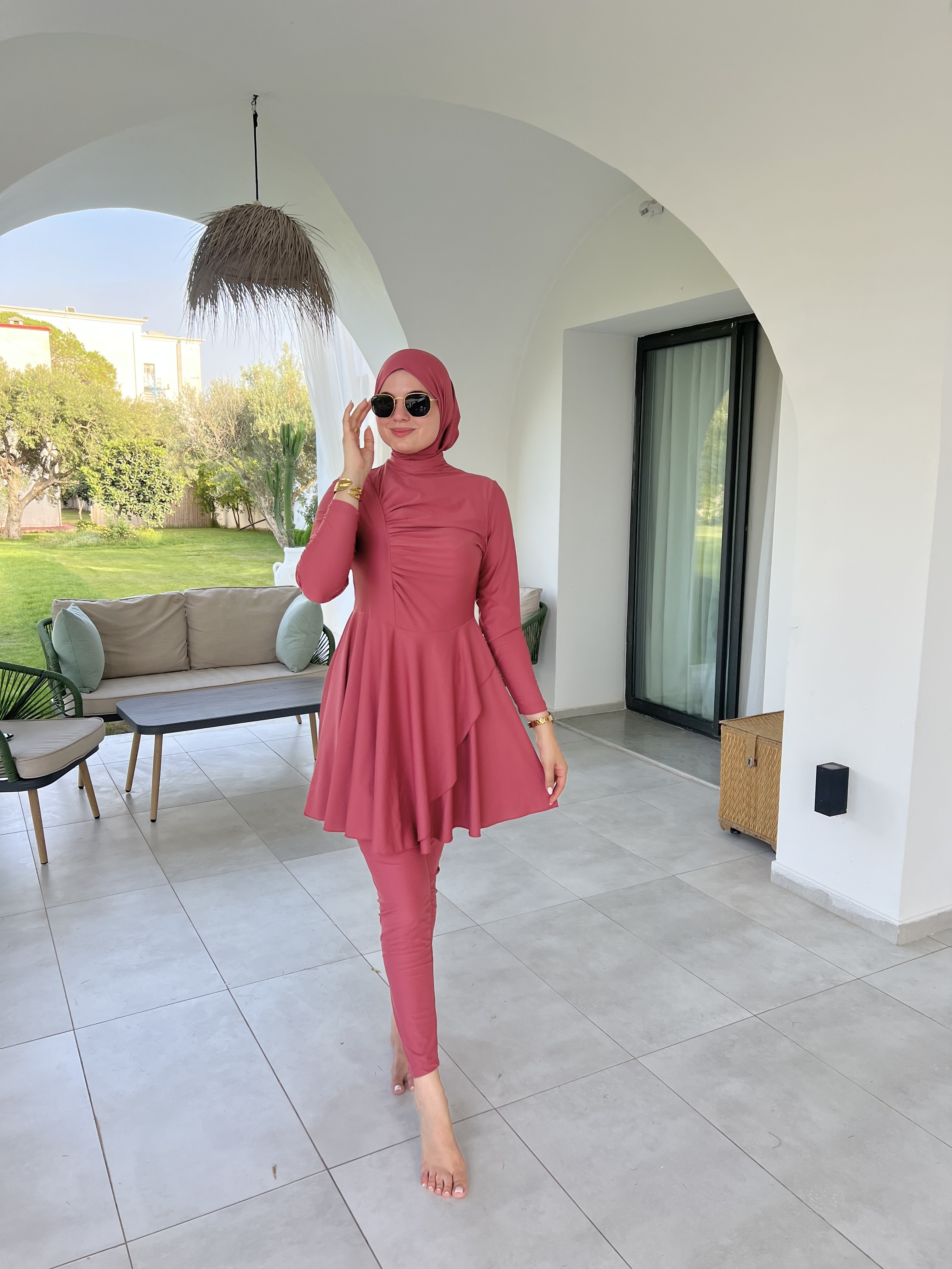 Burkini SILVY Bois De Rose