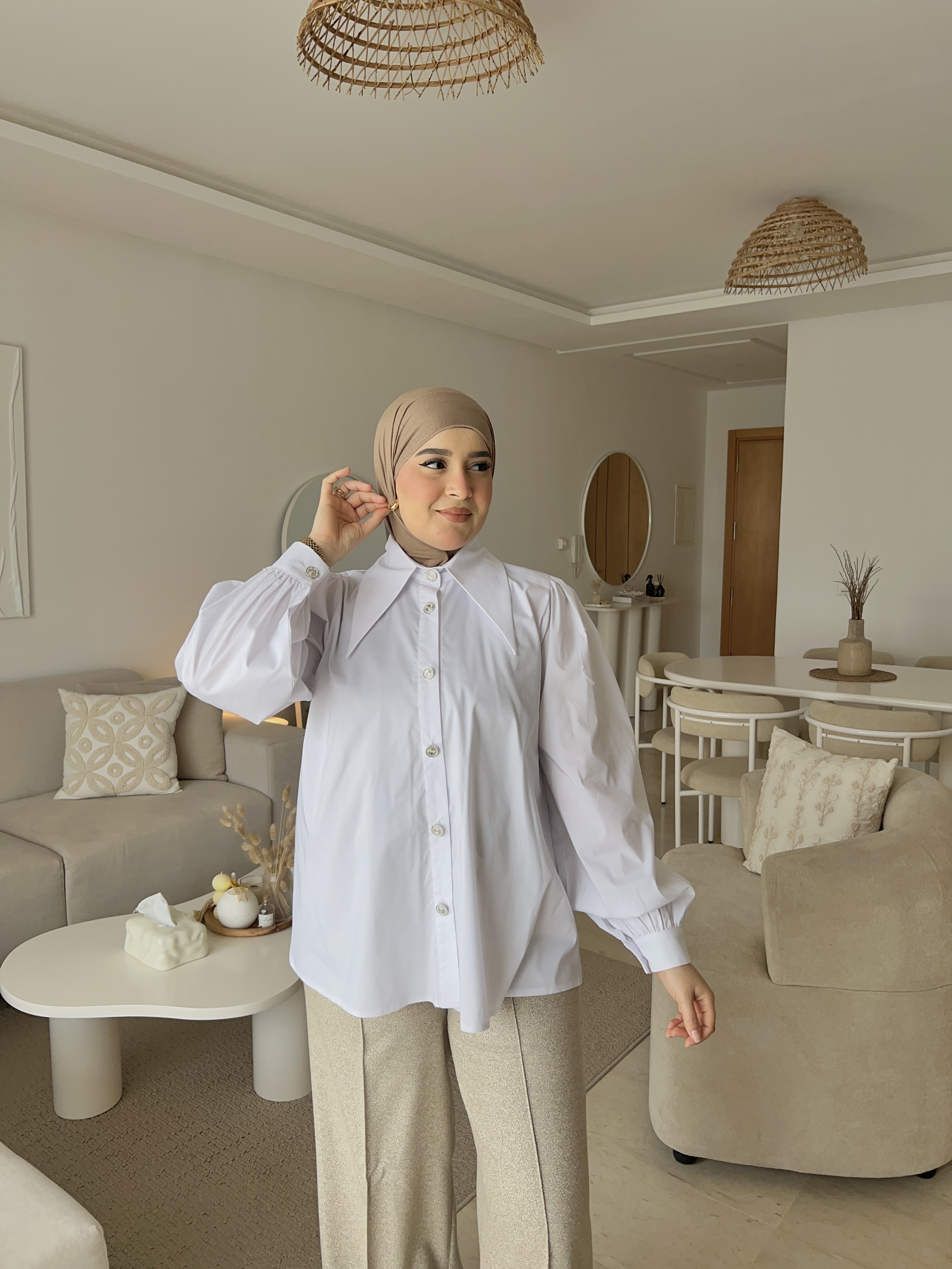 Chemise Lilly Blanche