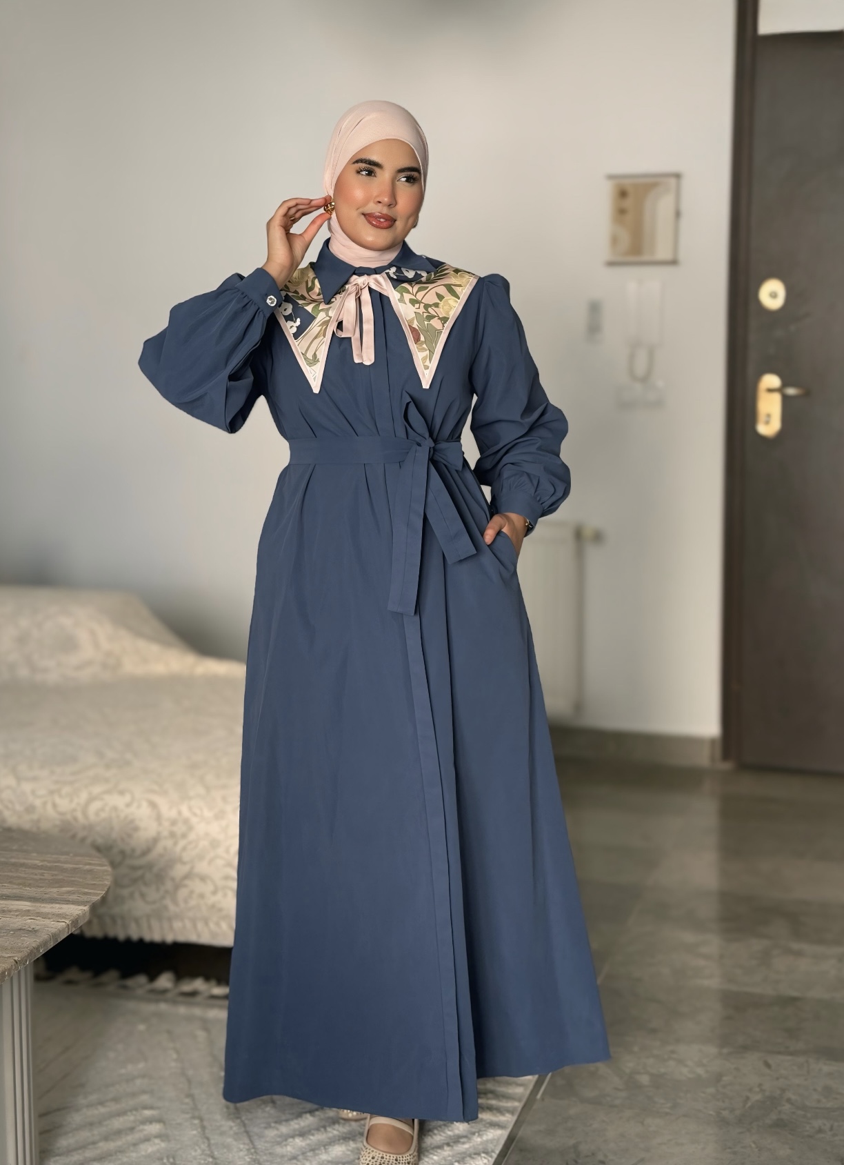 Robe Cylia Bleu Djean