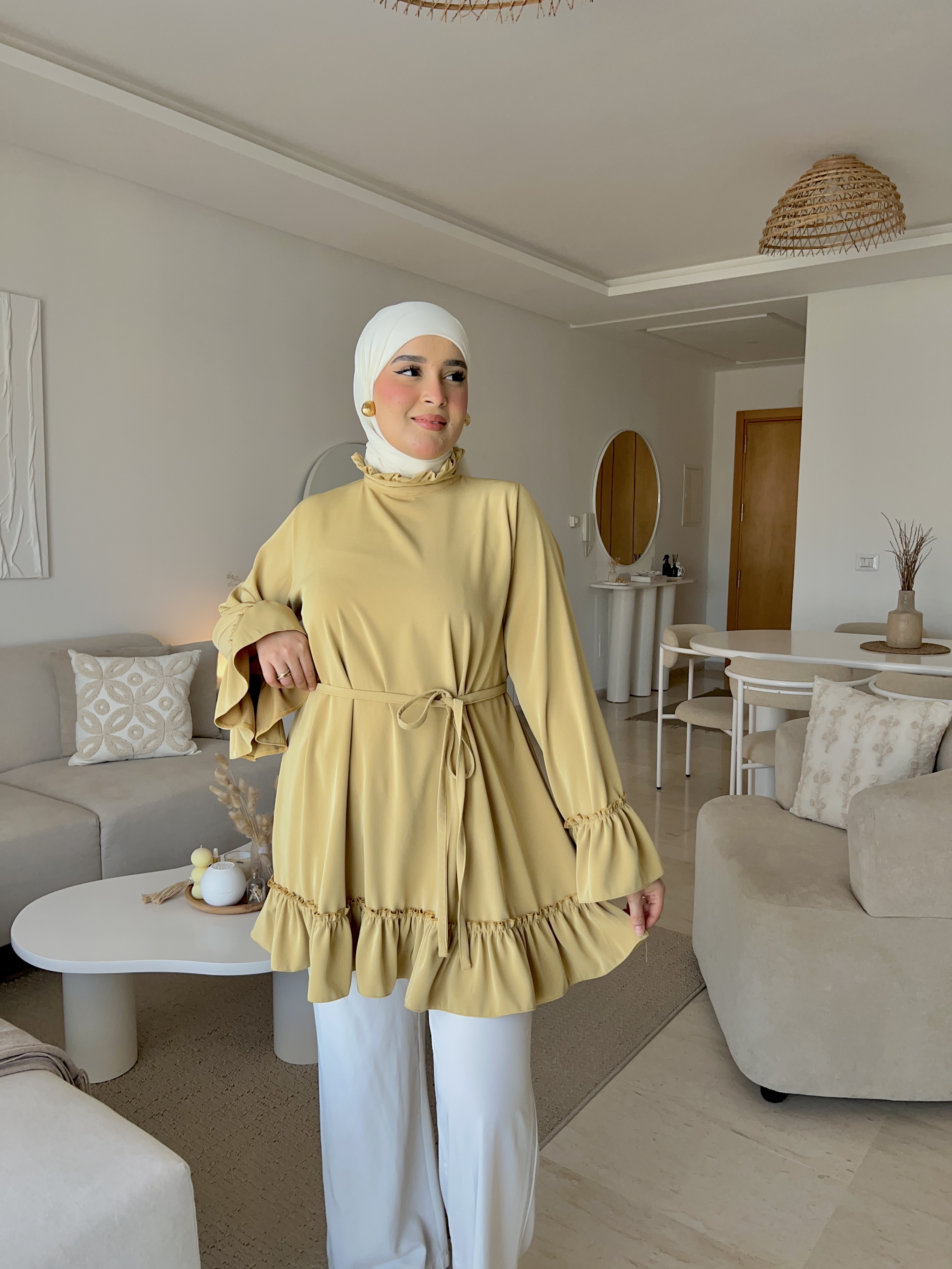 Tunic Lara Jaune