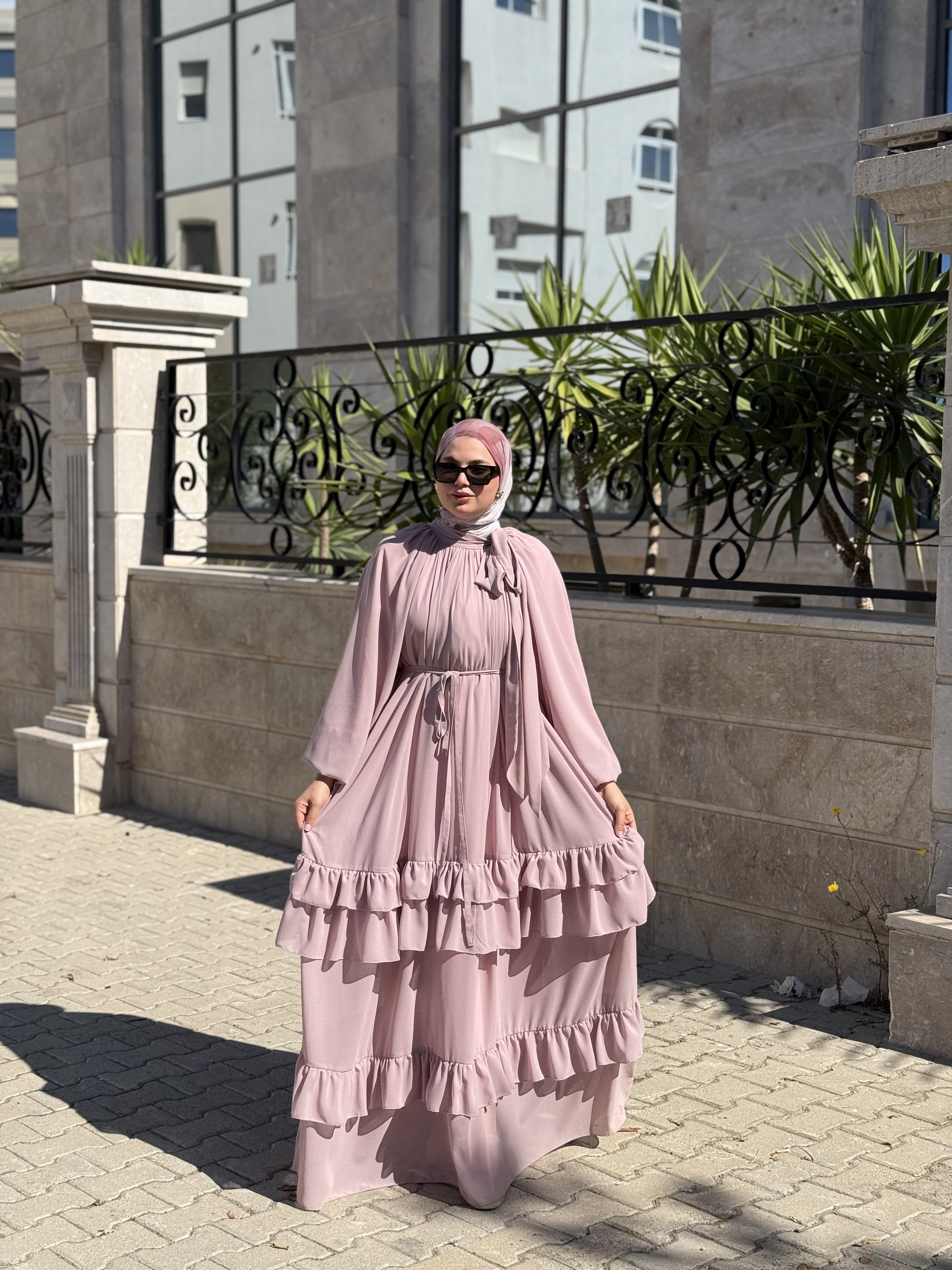 Robe RAZAN Rose Pale
