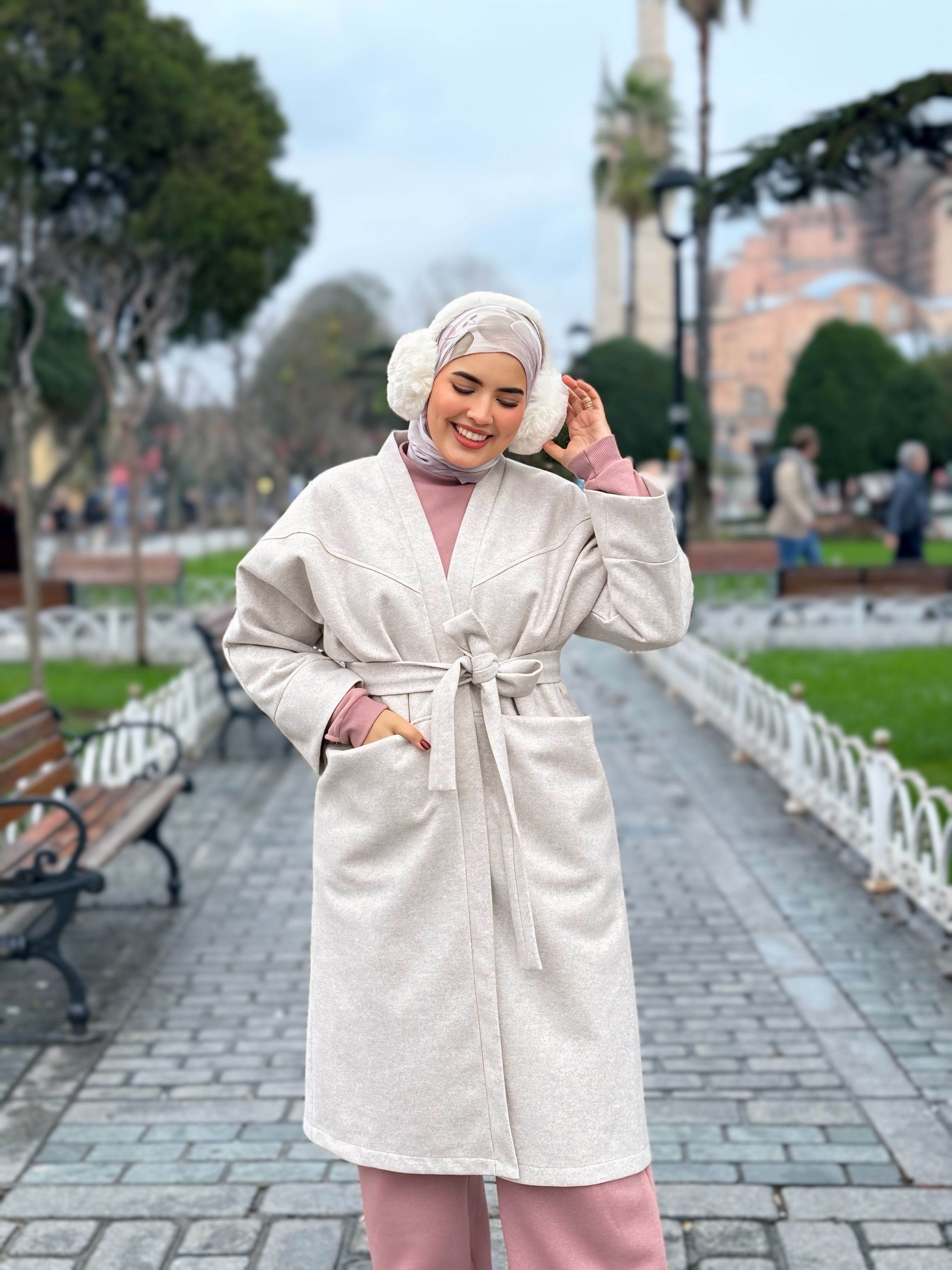Manteau Pirin Blanc Cassé