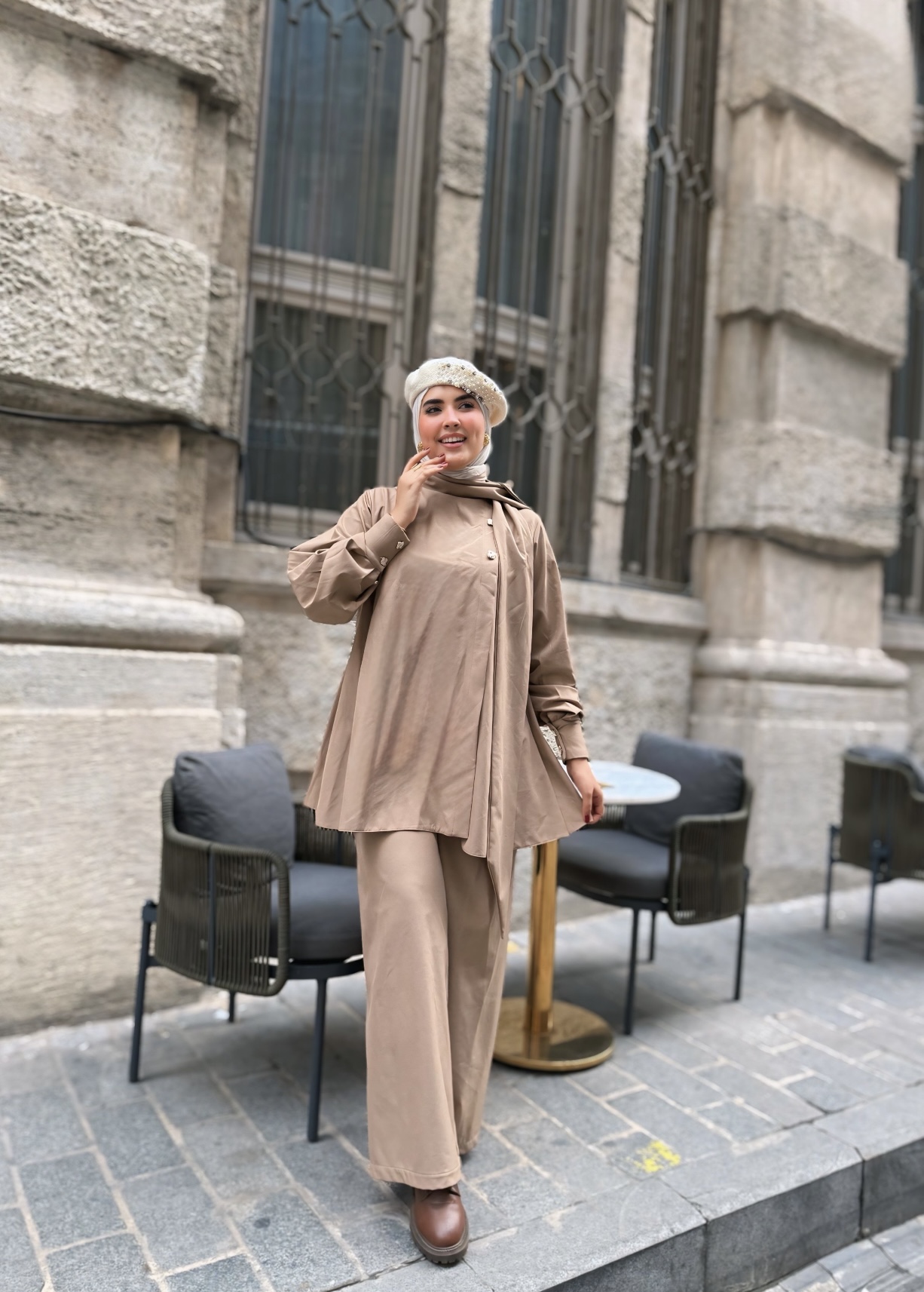 Ensemble Roda Beige